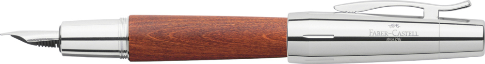 Stilou e-motion pearwood/maro deschis m faber-castell [2]