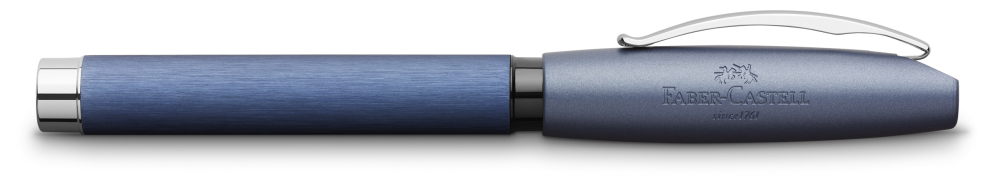 Stilou essentio aluminium albastru m faber-castell [3]