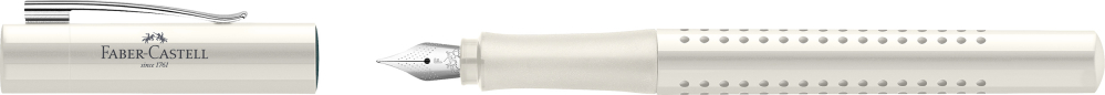 Stilou grip 2010 alb cocos f faber-castell [2]