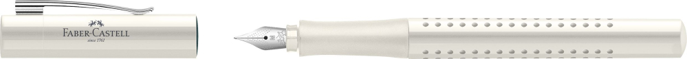 Stilou grip 2010 alb cocos m faber-castell [2]