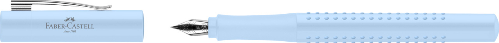 Stilou grip 2010 bleu sky f faber-castell [2]