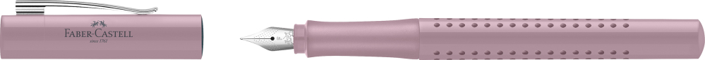 Stilou grip 2010 rose f faber-castell [3]
