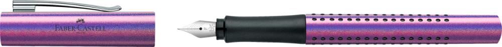 Stilou grip 2011 glam violet f faber-castell [2]