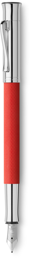 Stilou guilloche rosu indian m graf von faber-castell [3]