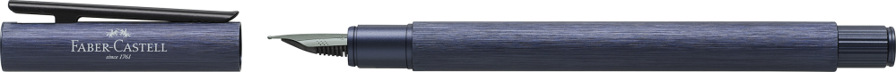 Stilou neo slim aluminium albastru f faber-castell [2]