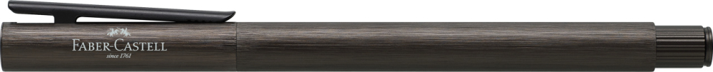 Stilou neo slim aluminium negru m faber-castell [4]