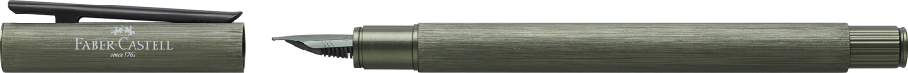 Stilou neo slim aluminium verde f faber-castell [2]