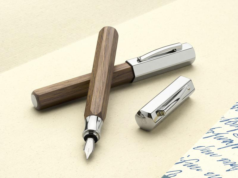 Stilou ondoro lemn stejar m faber-castell [4]