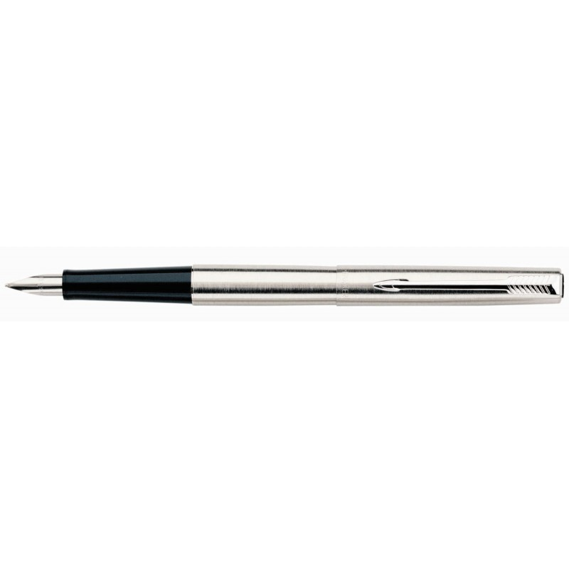Stilou Parker Jotter Royal SS-CT 2030946, penita iridium, alimentare rezerve sau convertor Parker, corp metalic argintiu [2]