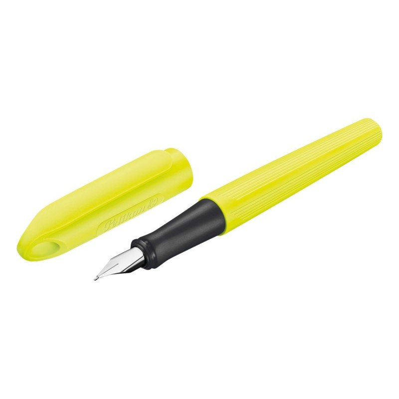 Stilou Pelikan Happy Pen 822343, varf M, alimentare rezerve, corp plastic , +6 rezerve [2]