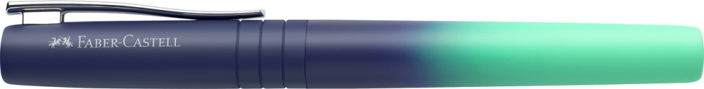 Stilou poly pen flow albastru-turcoaz m faber-castell [3]