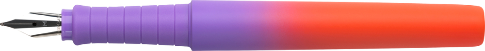 Stilou poly pen flow violet-portocaliu m faber-castell [2]