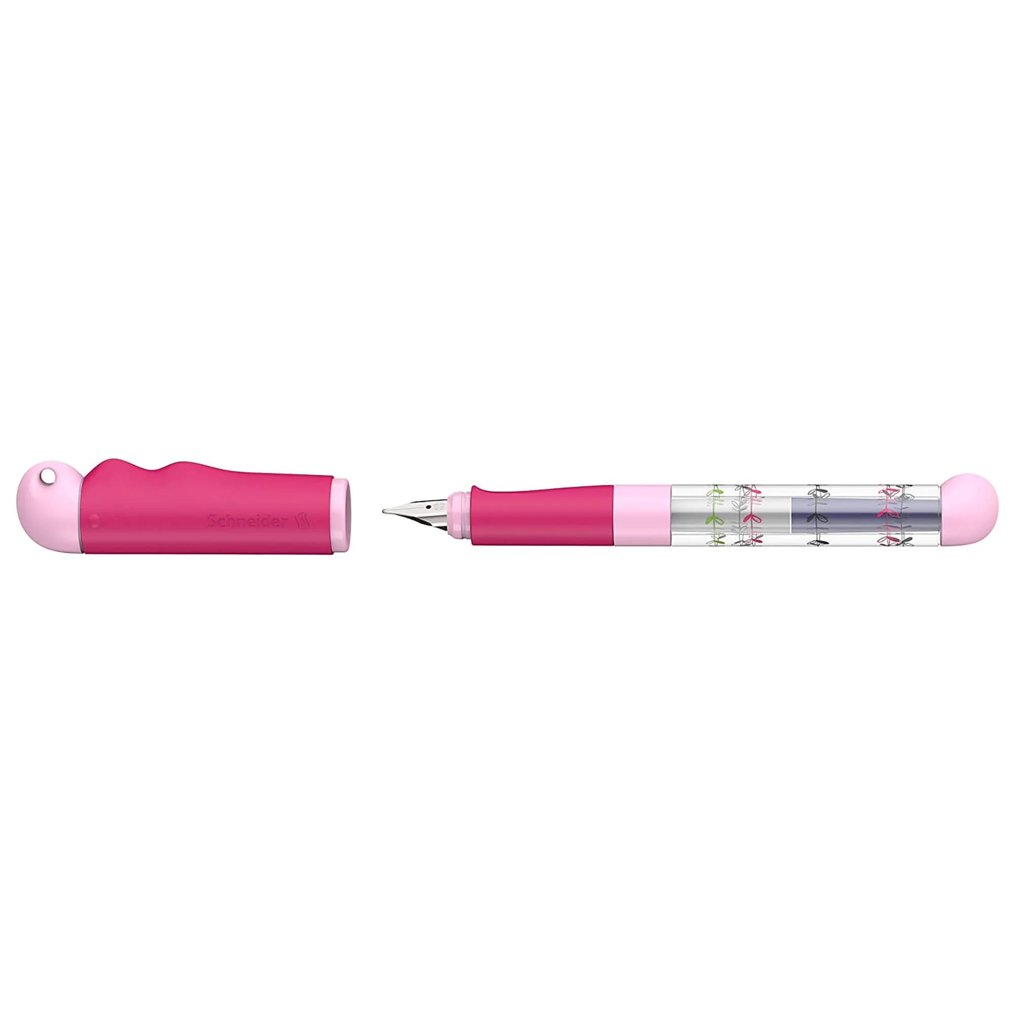 Schneider - Stilou Schneider Base Kid pentru stangaci, Roz- Micostore.ro [2]