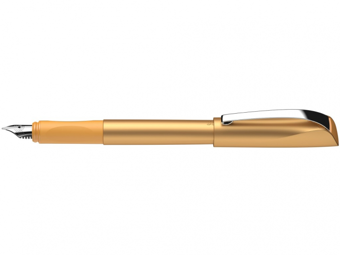 Stilou Schneider, aspect metalic, elegant, varf de iridiu M, Ceod Shiny, Bronz, copii varsta 12-18 ani [5]