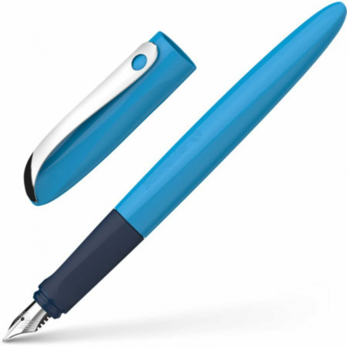 Stilou Schneider pentru elevi incepatori, ideal pentru clasa pregatitoare si clasa 1, wavy, 4 variante de culoare [3]