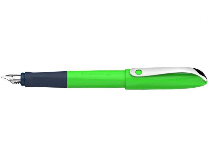 Stilou Schneider pentru elevi incepatori, ideal pentru clasa pregatitoare si clasa 1, Wavy, Verde [5]