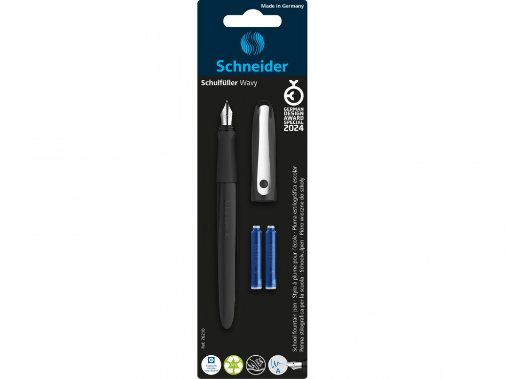 Stilou Schneider Wavy 1 buc/blister, copii varsta 14-18 ani [1]