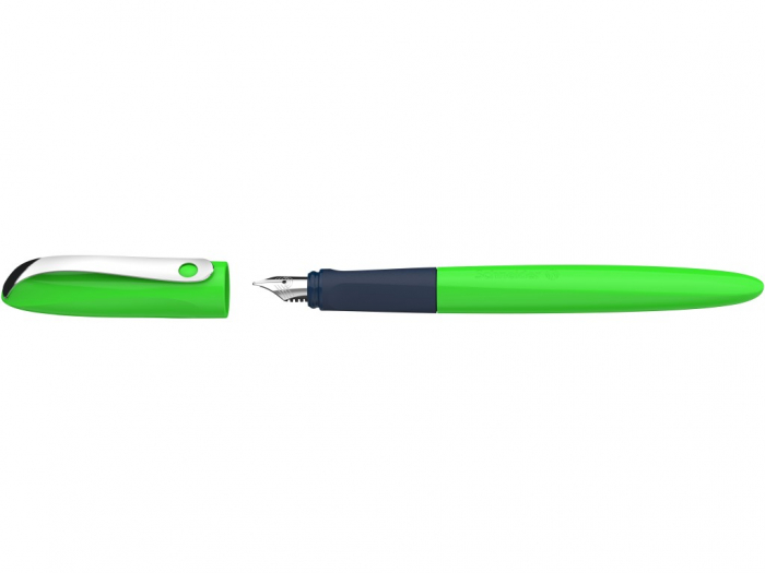 Stilou Schneider pentru elevi incepatori, ideal pentru clasa pregatitoare si clasa 1, Wavy, Verde [3]