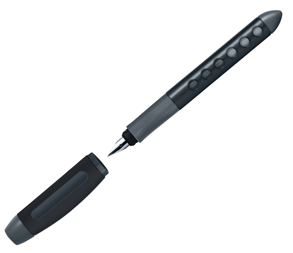 Stilou scolar scribolino negru stangaci faber-castell [2]