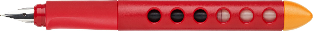 Stilou scolar scribolino rosu stangaci faber-castell [3]