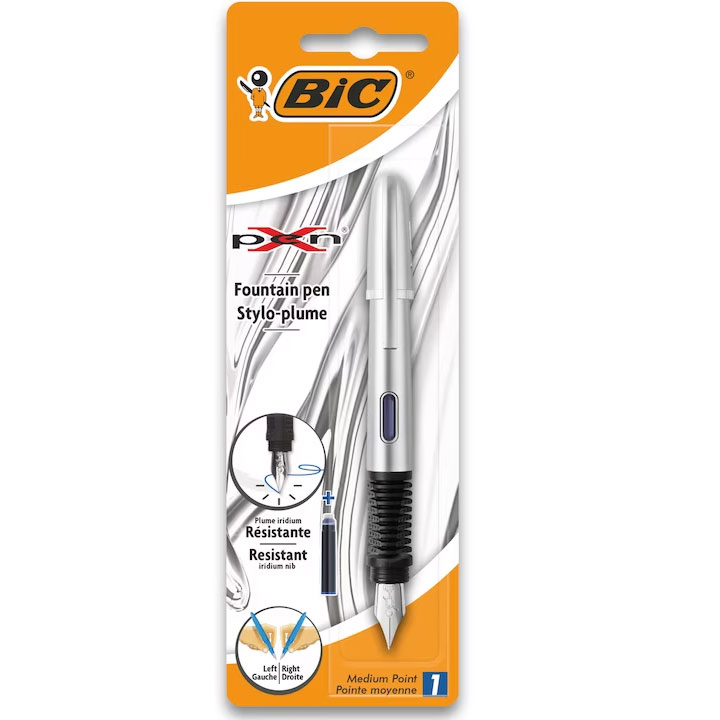 Stilou xpen chrome silver blister bic [1]