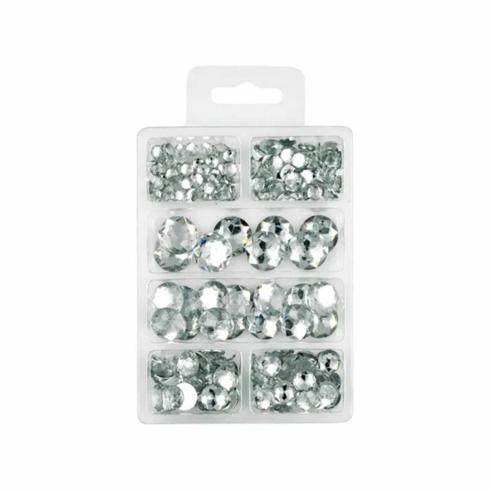 Margele Tip Diamant, Acryl, Plate, Cristal - Micostore.ro [2]
