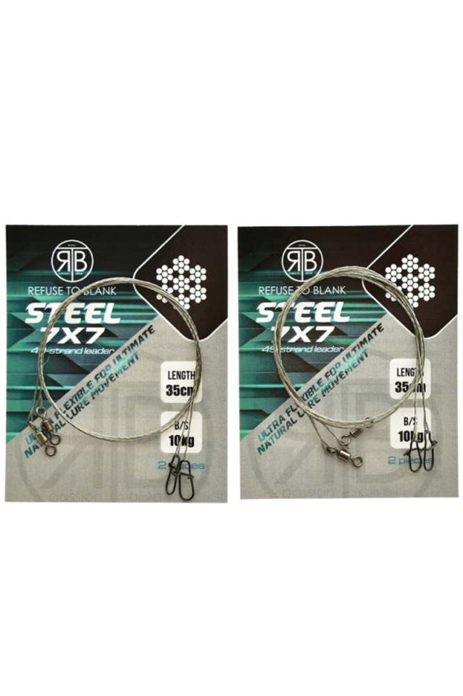 Strune RTB Duo Lock Steel Leaders 35cm - 15kg [2]