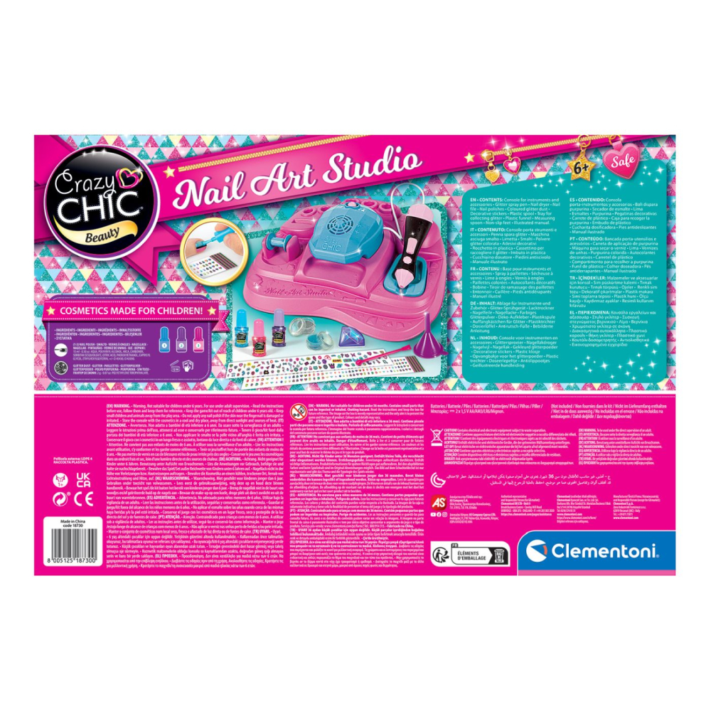 Studio de arta pentru unghii crazy chic copii varsta 6 ani - 13 ani [6]