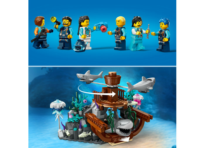 Submarin de explorari, varsta de la 7 ani la 13 ani [6]