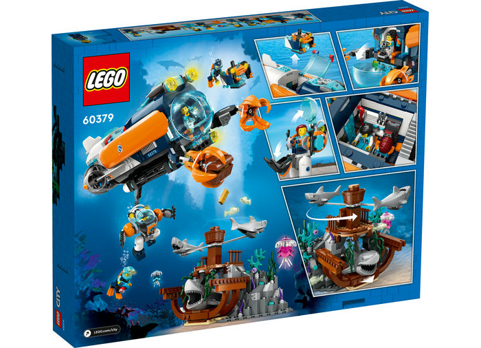 Submarin de explorari, varsta de la 7 ani la 13 ani [3]