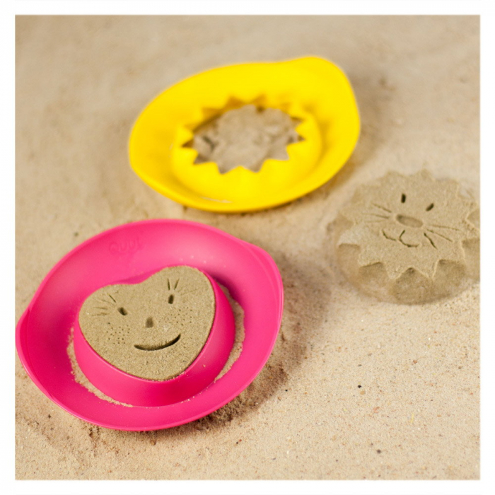SunnyLove, set 2 forme pentru nisip, Quut Toys, 2-8 ani [1]