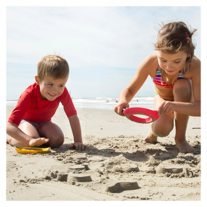 SunnyLove, set 2 forme pentru nisip, Quut Toys, 2-8 ani [3]