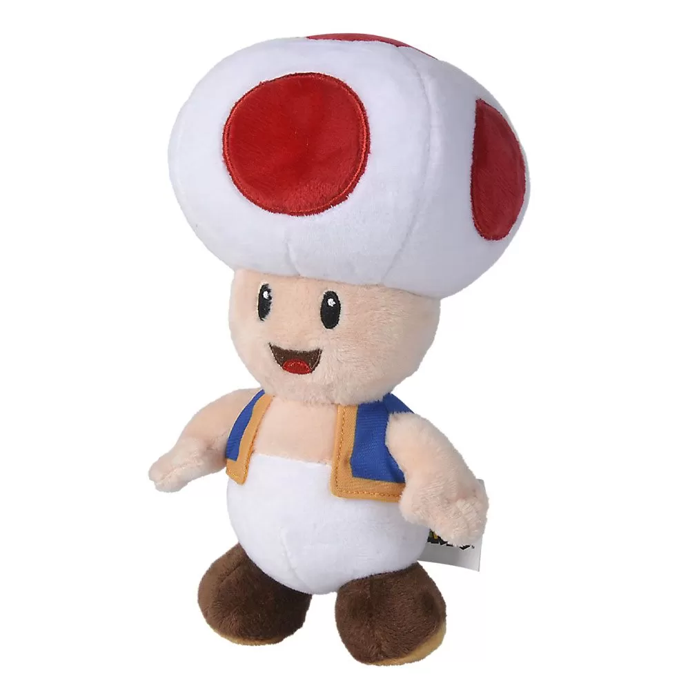 Super mario plus toad 20cm, varsta de la 0 luni la +15 ani [1]