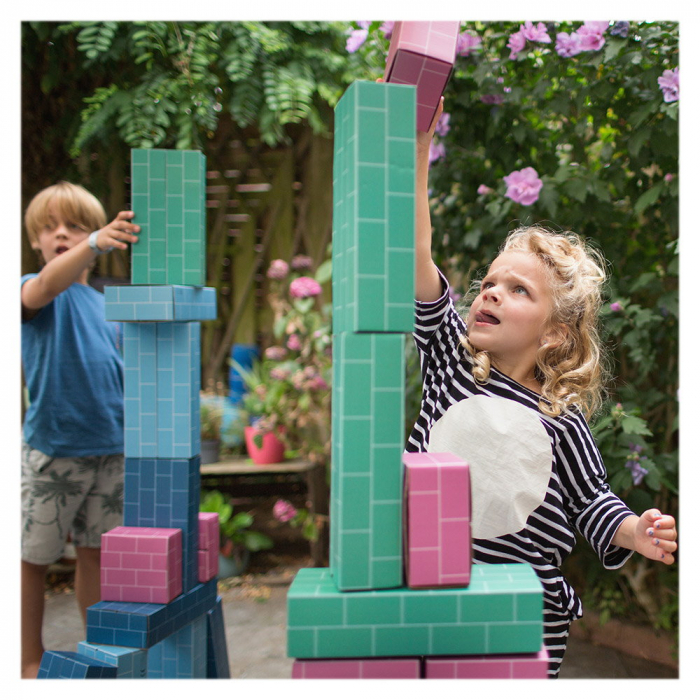 Blocuri constructie ⭐ Set Caramizi din Carton pentru construit [5]