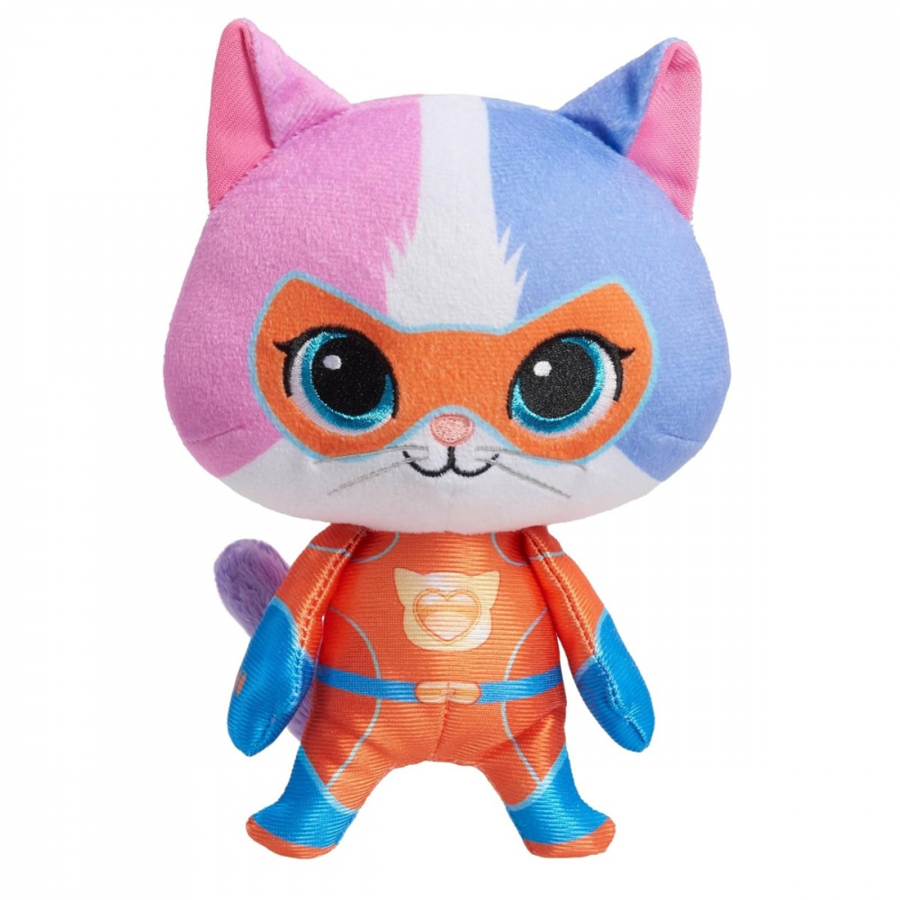 SuperKitties - Jucarie de plus 20 cm, diverse personaje varsta 2-3 ani ,3-5 ani ,5-7 ani, Unisex [4]