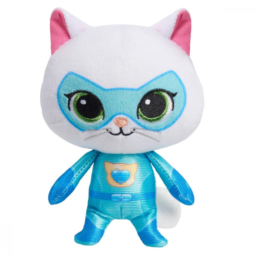 SuperKitties - Jucarie de plus 20 cm, diverse personaje varsta 2-3 ani ,3-5 ani ,5-7 ani, Unisex [6]