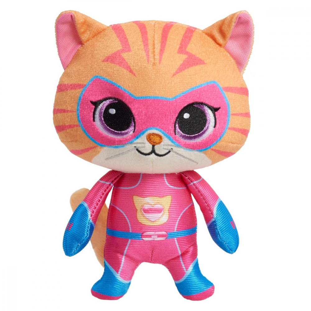 SuperKitties - Jucarie de plus 20 cm, diverse personaje varsta 2-3 ani ,3-5 ani ,5-7 ani, Unisex [2]