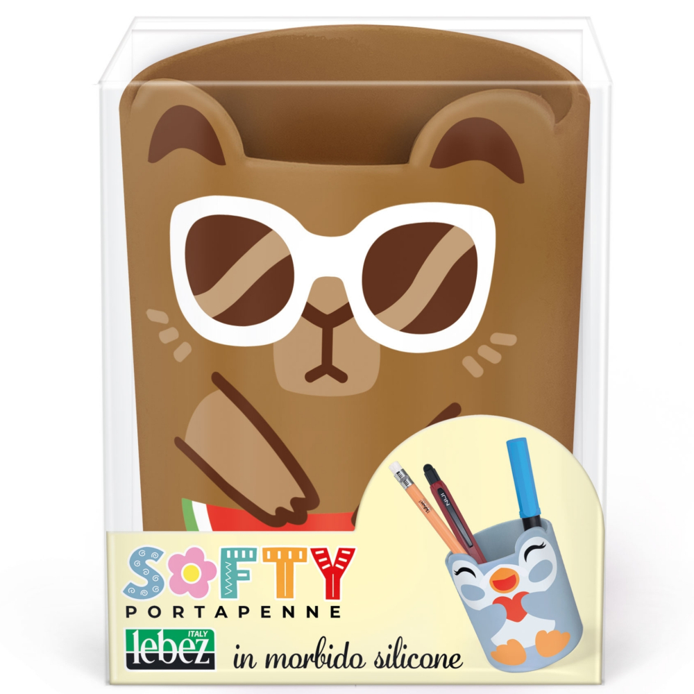 Suport creioane Softy din silicon moale, 3 modele (9 buc/display) varsta 3 ani+,6 ani+,8 ani+ [6]