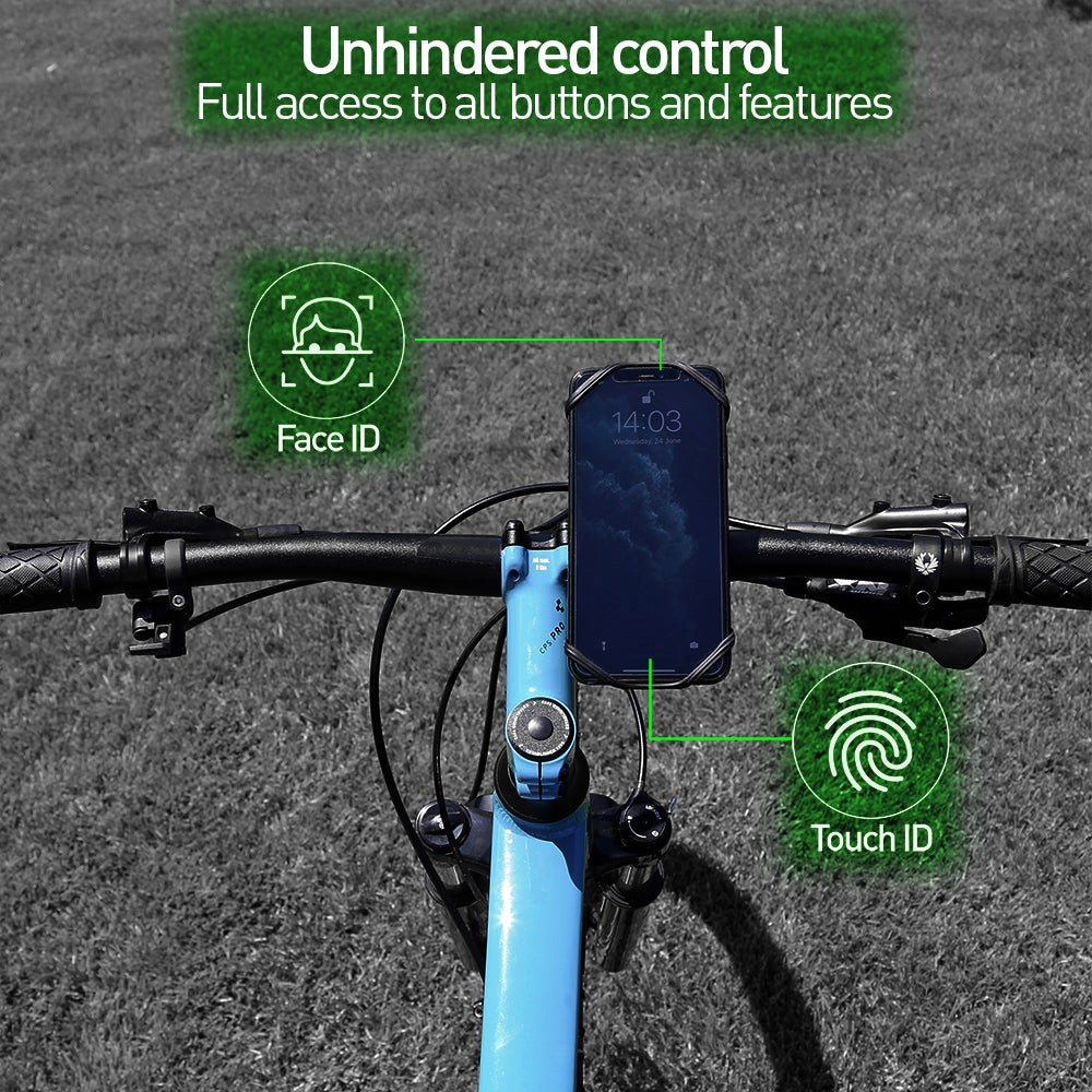 Suport detașabil Tellur de telefon 4"-6.5" pentru bicicletă BPH100, negru [7]