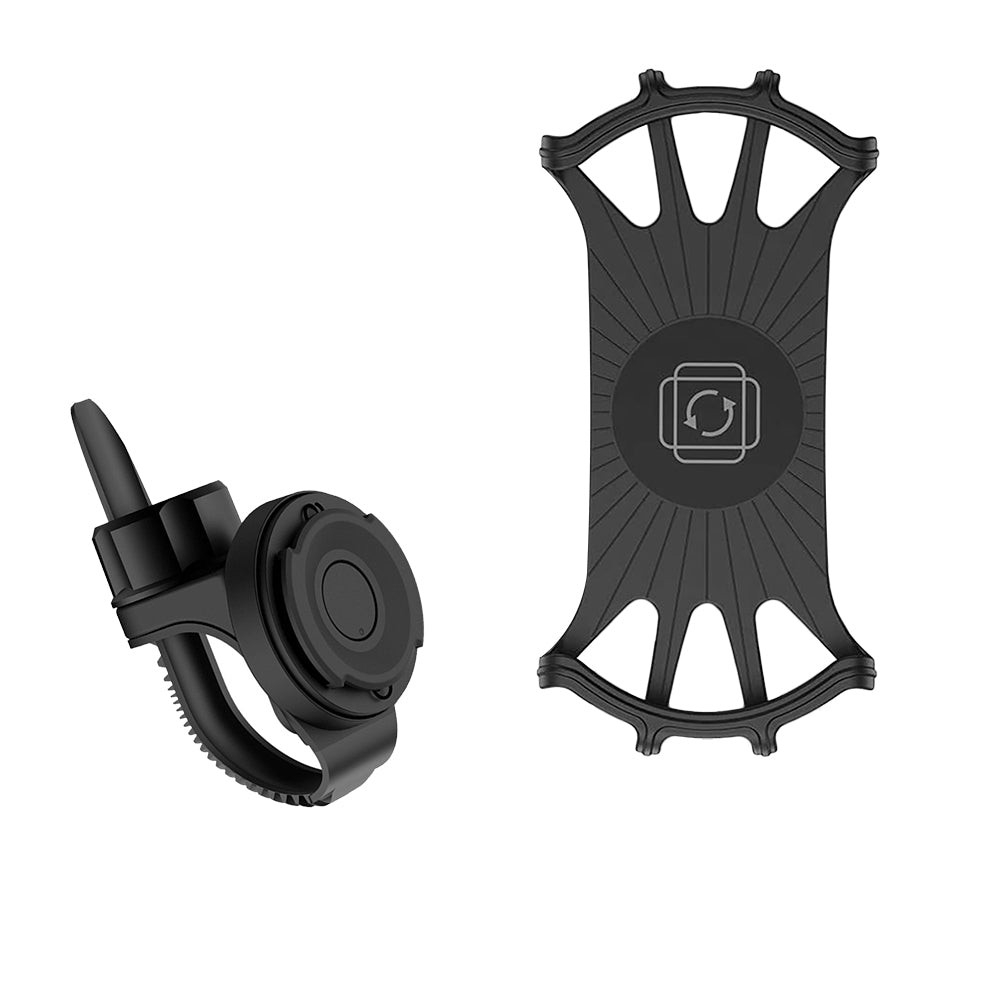 Suport detașabil Tellur de telefon 4"-6.5" pentru bicicletă BPH100, negru [4]