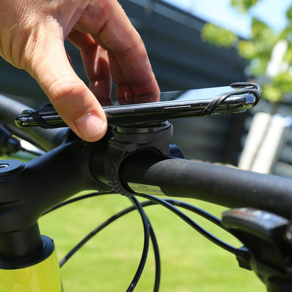 Suport detașabil Tellur de telefon 4"-6.5" pentru bicicletă BPH100, negru [8]