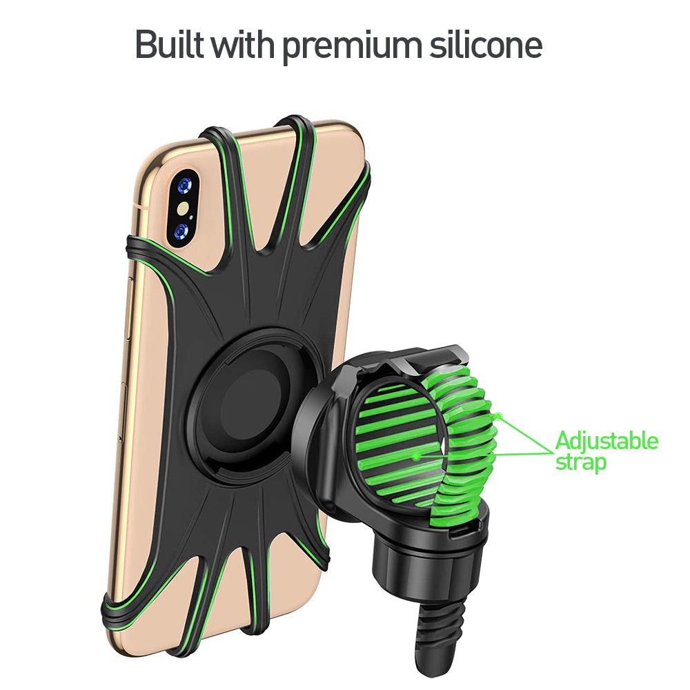 Suport detașabil Tellur de telefon 4"-6.5" pentru bicicletă BPH100, negru [3]
