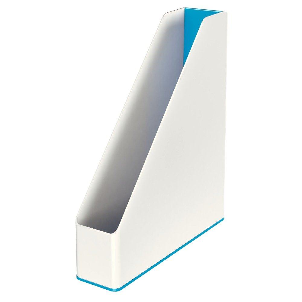 Suport documente plastic albastru metalizat/alb wow leitz [2]