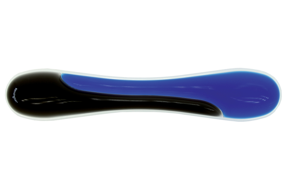 Suport ergonomic duo gel pentru incheietura mainii albastru-negru kensington [4]