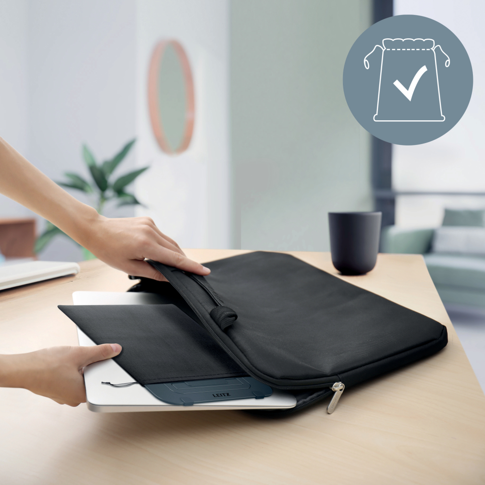 Suport ergonomic pentru laptop ajustabil gri carbune slim leitz [4]