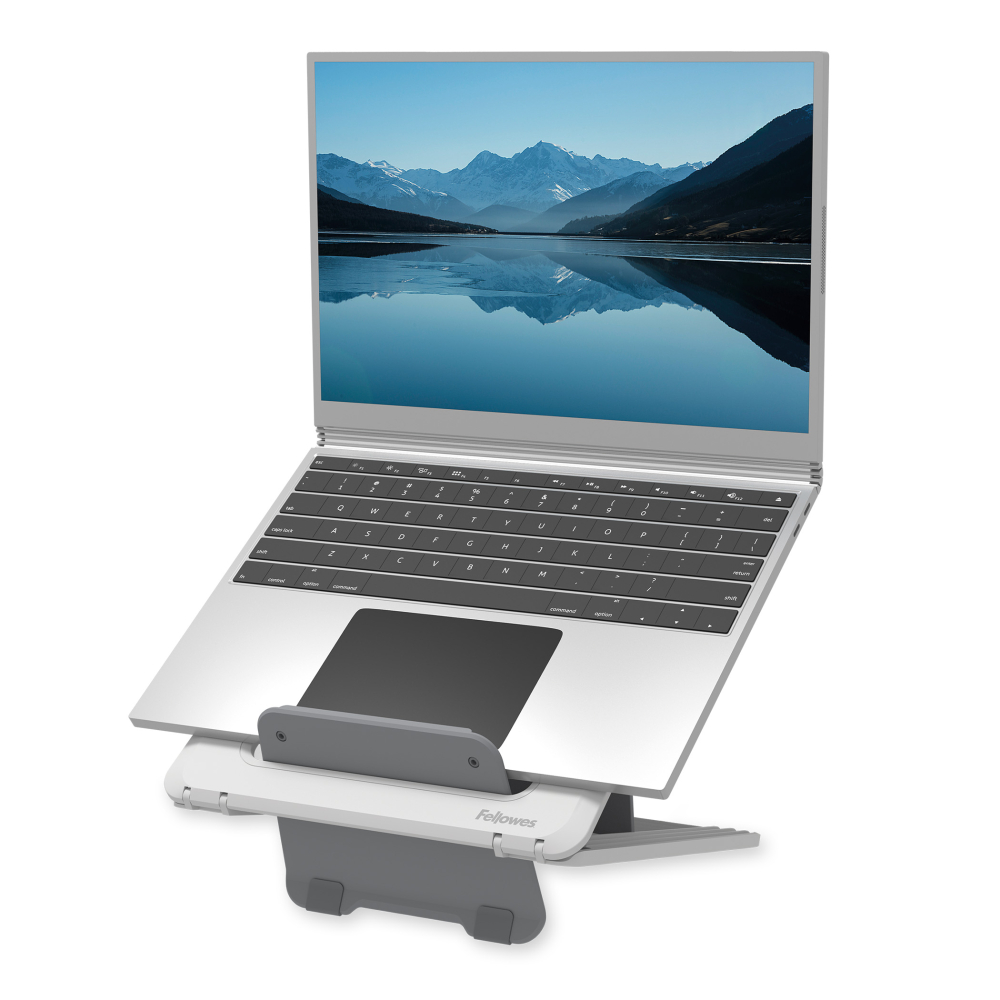 Suport ergonomic pentru laptop alb breyta [2]