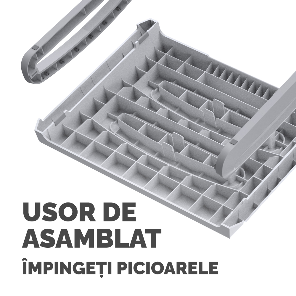Suport ergonomic pentru picioare alb breyta [5]