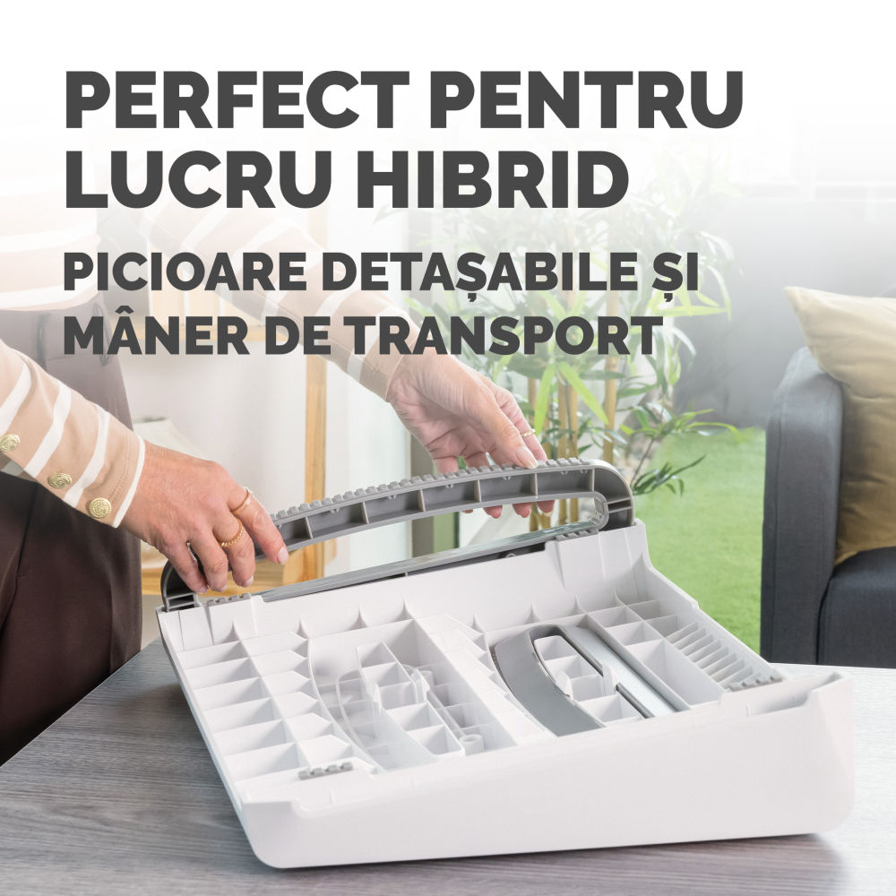 Suport ergonomic pentru picioare alb breyta [4]