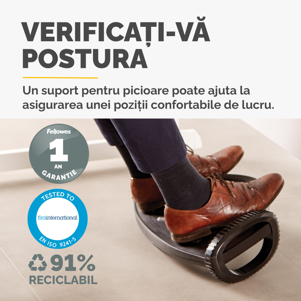 Suport ergonomic pentru picioare smart suites fellowes [5]