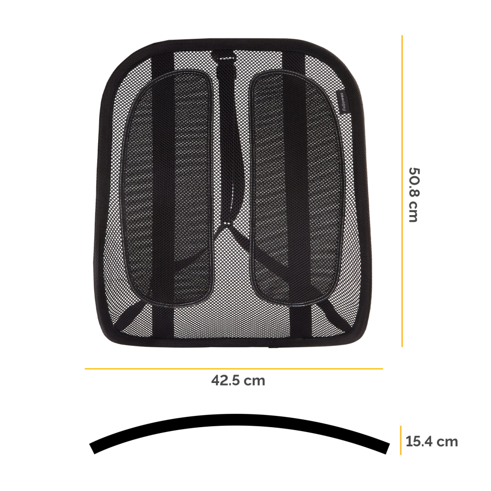 Suport ergonomic pentru spate mesh fellowes [3]